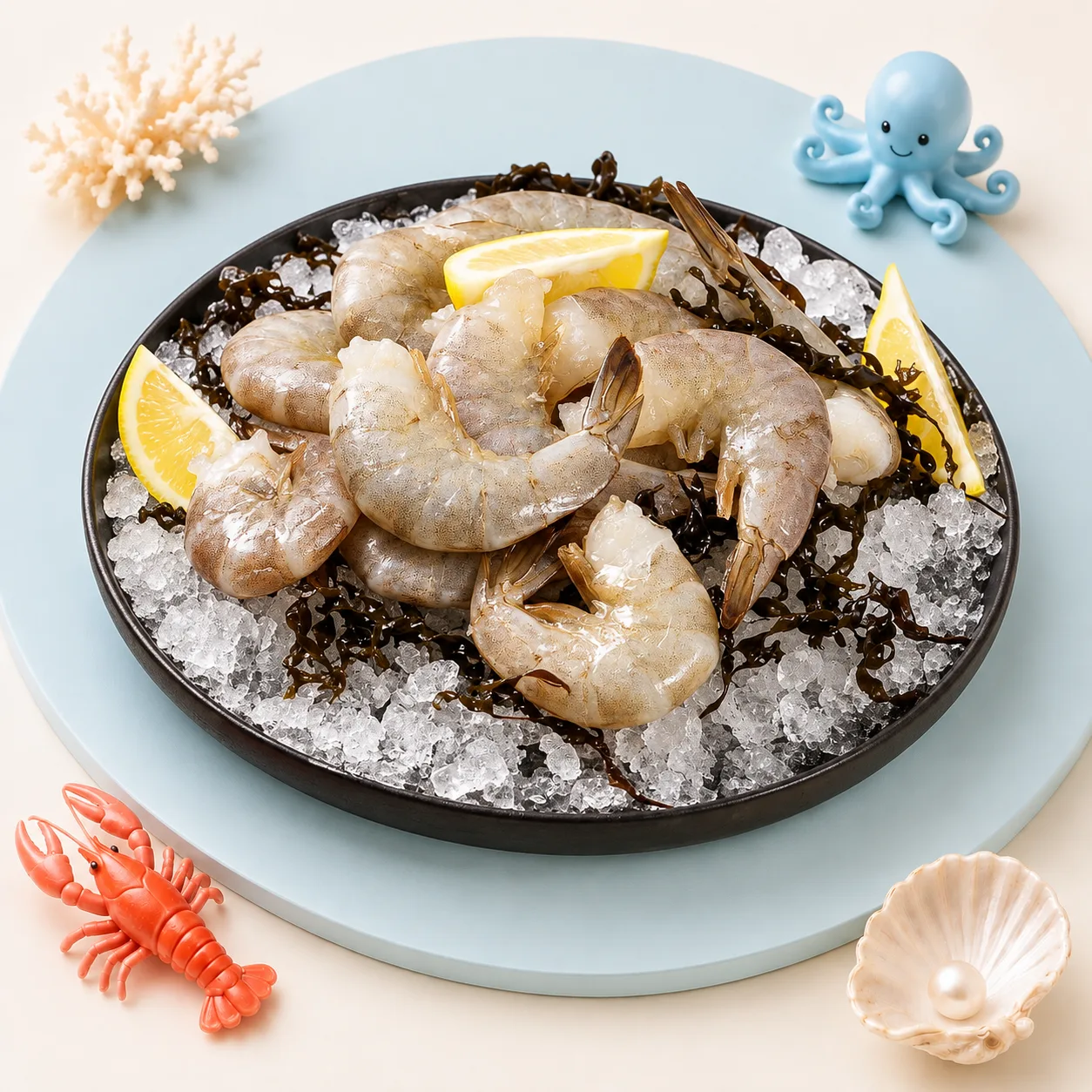 Креветки Королевские сырые без головы